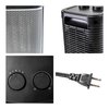 Maxx Air 10 In. Electric Indoor Portable Oscillating Fan-Forced Ceramic Heater H1800